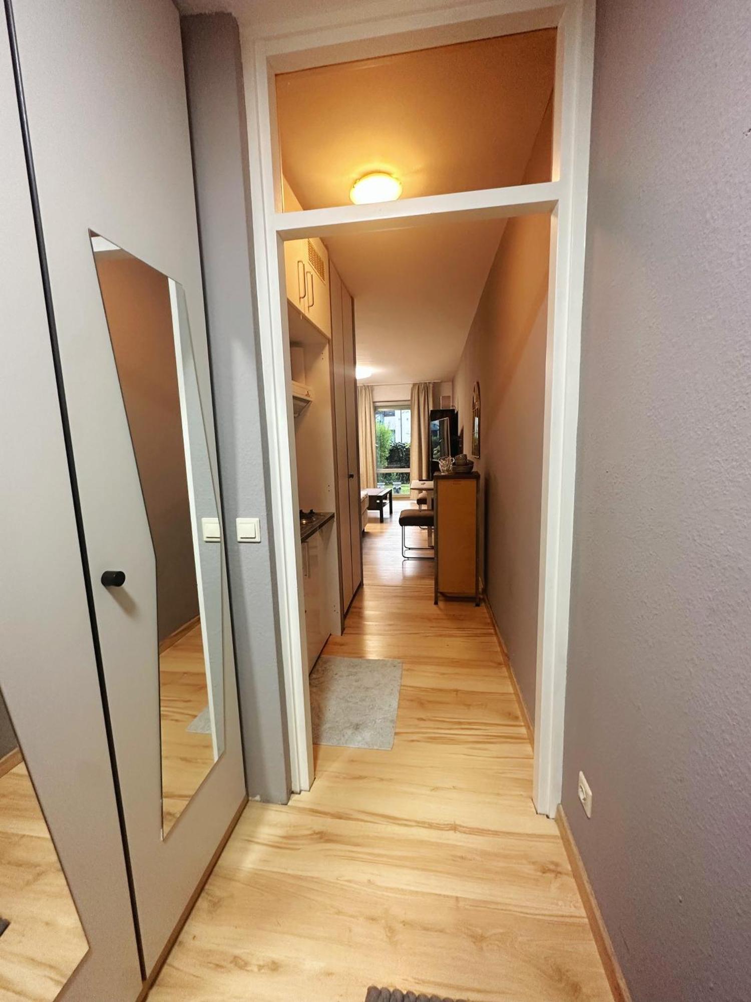 Messe Flughafen Nah Mit Waschmaschine Apartment Дюселдорф Екстериор снимка